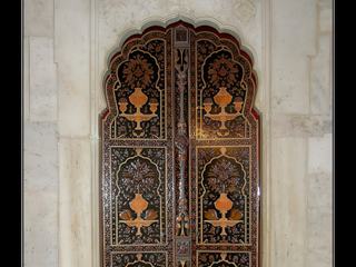 Des portes superbes.