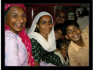 Une jolie rencontre dans le bazar de Bikaner.