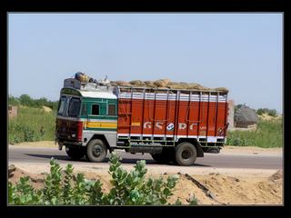 Un camion Tata.