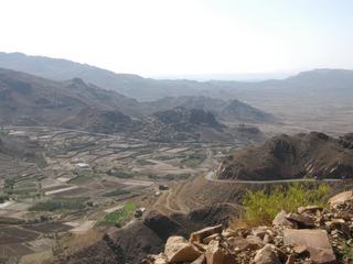 Le paysage est grandiose