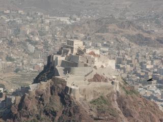 La forteresse de Taiz