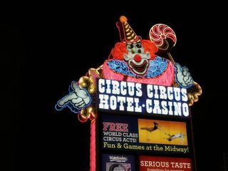 Enseigne du circus circus