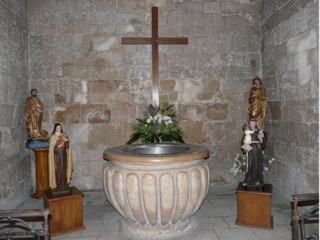 Baptistère.