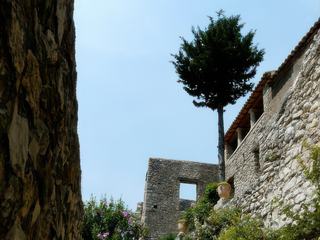 Vestiges du château.