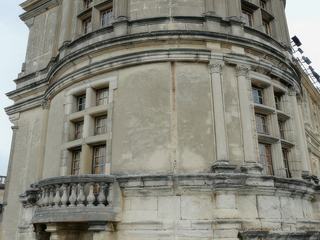 Façade renaissance de la tour de l'aile sud.