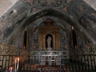Chapelle de la Vierge ou du Rosaire rajoutée au XVIIIe siècle.
