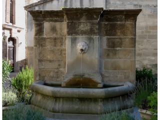 La fontaine de 1854.