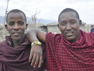 2 guerriers Masai