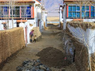 Sur la route de Gyantse