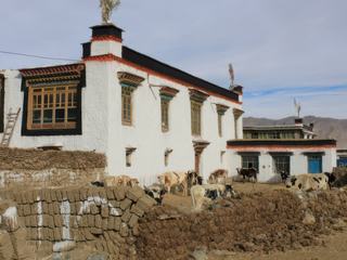 Sur la route de Gyantse