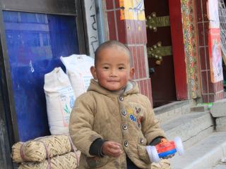 Les rues de Gyantse