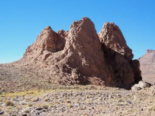 La Taessa : massif de granit rose