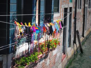 Venise, Italie, fashion victimes !!!