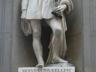 Benvenuto Cellini (1500–1571), orfèvre et sculpteur florentin.