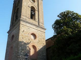 Le campanile de San Miniato date de 1518, construit sur les plans de Baccio d'Agnolo et demeuré inachevé.