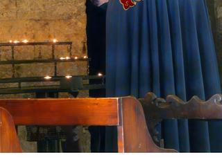 Réunion d'une confrérie à la mémoire de San Galgano. On fête encore le saint, le 3 décembre de chaque année.