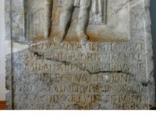 Stèle funéraire.