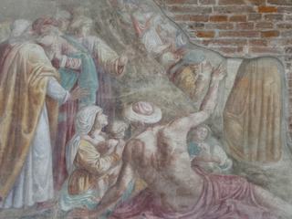 Scène de l'Ancien Testament, dues à Benozzo Gozzoli.