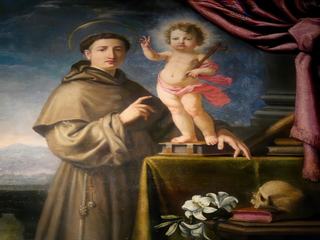 Saint Antoine de Padoue, oeuvre de G. Arrighi.