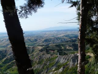 Suivant l'emplacement et l'heure, les couleurs et l'aspect du paysage est changeant.