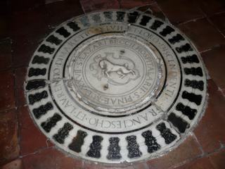Détail d'un pavement.