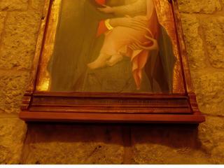 Madone della Rosa de Bartolo di Fredi (1353-1410). Musée d'Art Sacré.