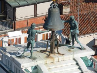 La tour d'horloge vu du Campanile