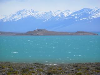 Le lac Argentino avec ces couleurs si particulières, un peu irréelles!