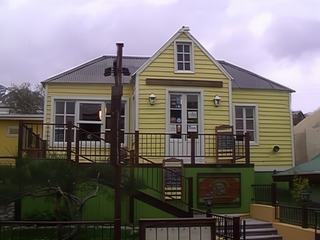 Les maisons colorées d'Ushuaïa.