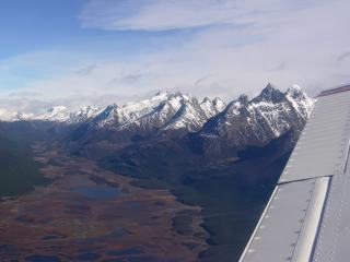 Vue dégagée sur le canal de Beagle.