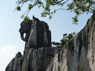 Le rocher de l'éléphant.