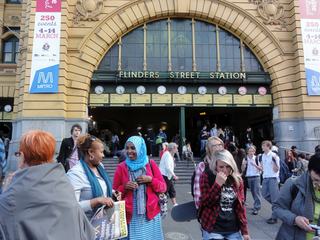 Flinders Street Station, la gare de Melbourne