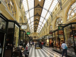 Royal Arcade, une belle galerie marchande