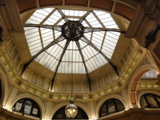 Royal Arcade, une belle rosace
