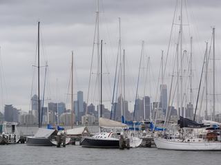 Melbourne, vue de port Philipp