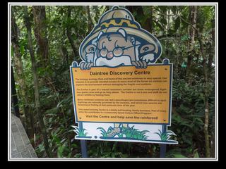 Cape Tribulation - entrée de Daintree Discovery Centre