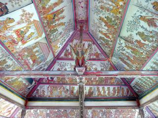 Plafond du pavillon