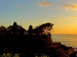 Coucher de soleil du Tanah Lot