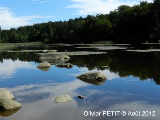 Le lac des Merles – France