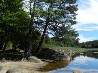Le lac des Merles – France