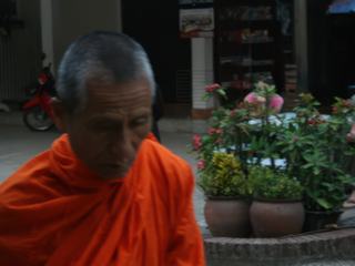 Le defilé des moines – Laos
