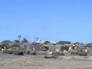 Premier paysage Sahélien. Nous partons en direction de MOPTI.