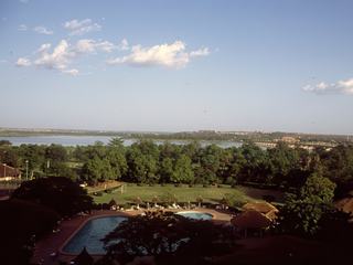 BAMAKO : Capitale du Mali. Vue du Sofitel l'Amitié