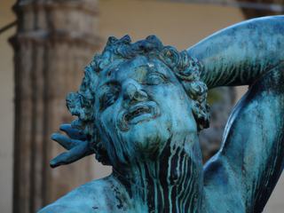 Détail de la belle Fontaine De Bacchus (kokiyage)