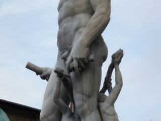 Détail de la belle Fontaine De Bacchus (kokiyage)
