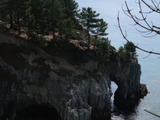 Baigneurs à l'Ile Vierge