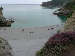 Plage à l'Ile Vierge