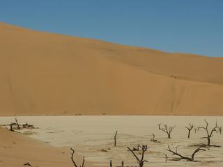 Le lac asséché