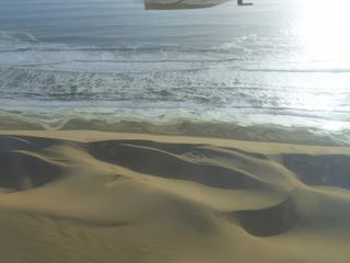 Survol du Namib - au dessus de l'atlantique