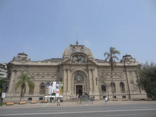 Le musée des beaux arts de Santiago